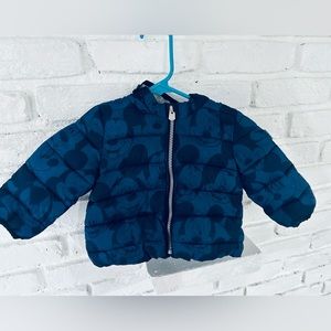 Baby boys 12-18 month Baby Gap winter jacket- Mickey Mouse design